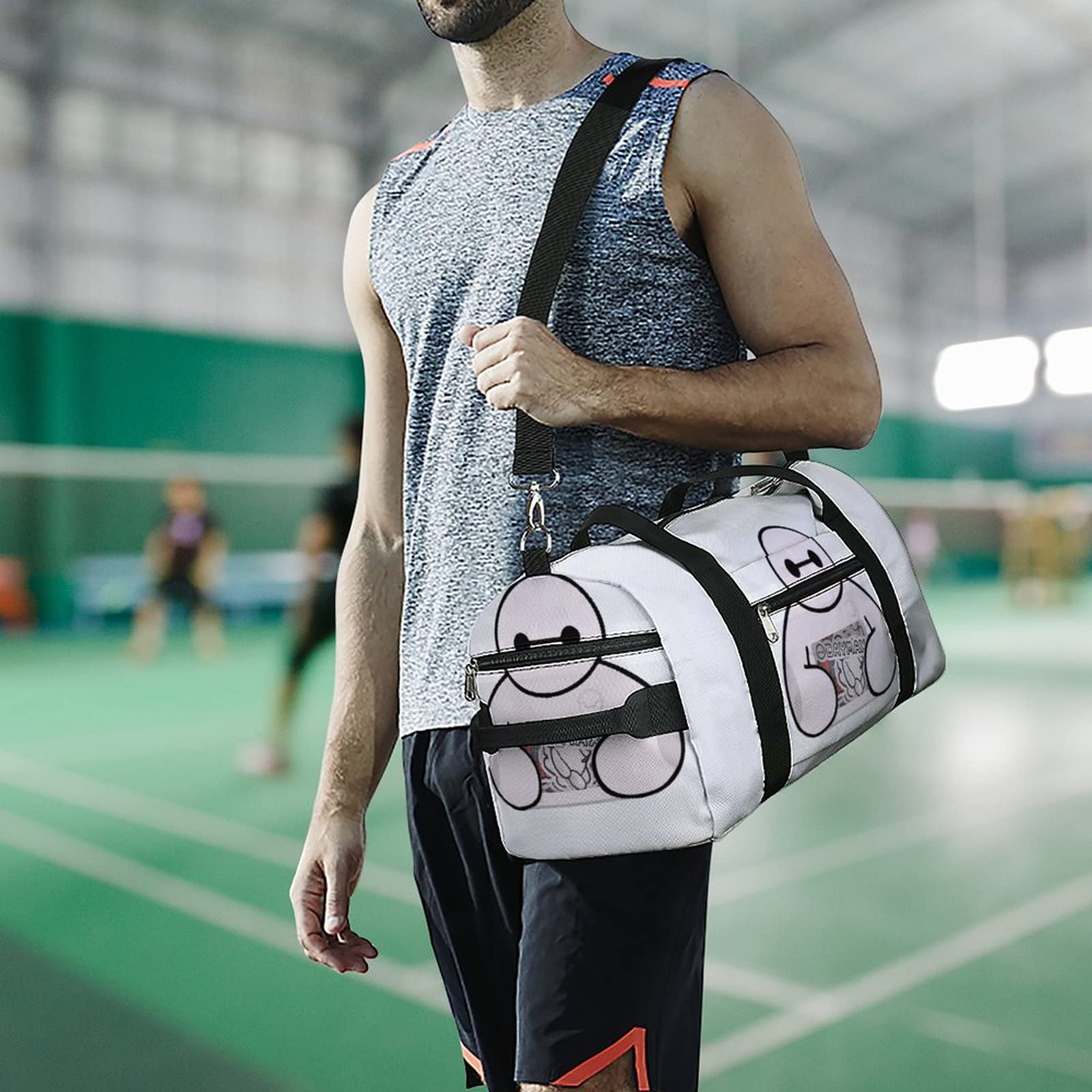 Malbon Golf ダッフルバッグ ジム・週末旅行に最適 収納力抜群 美品✨ Malbon Golf ダッフルバッグ ジム・週末旅行に最適 収納力抜群 美品✨